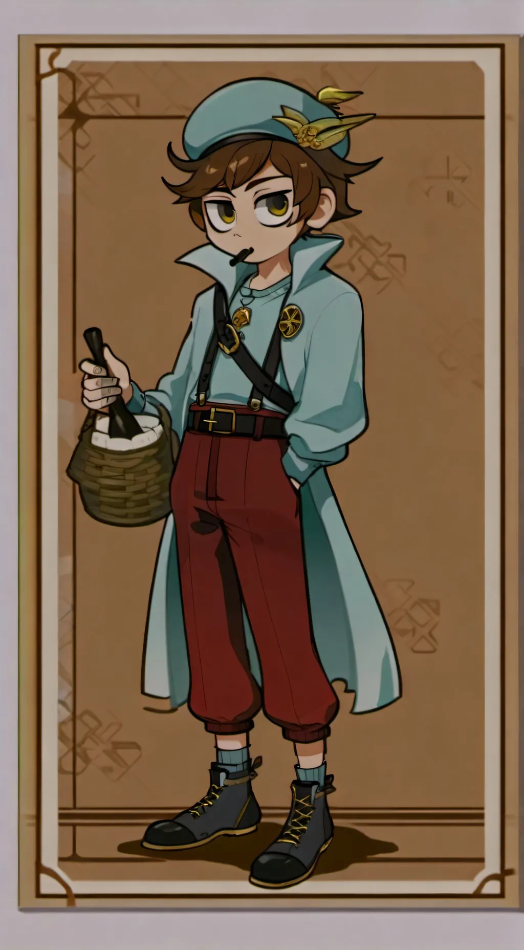 ai character: федор background