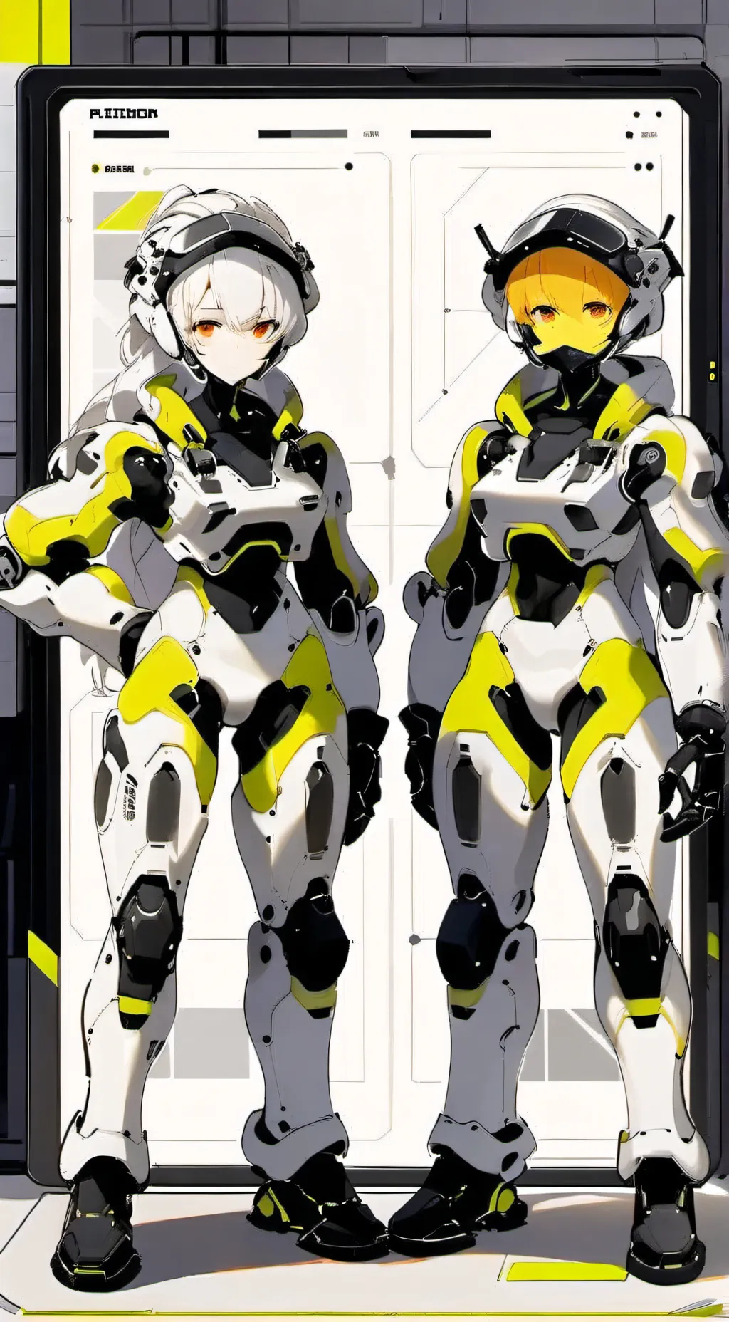 ai character: Md but your V background