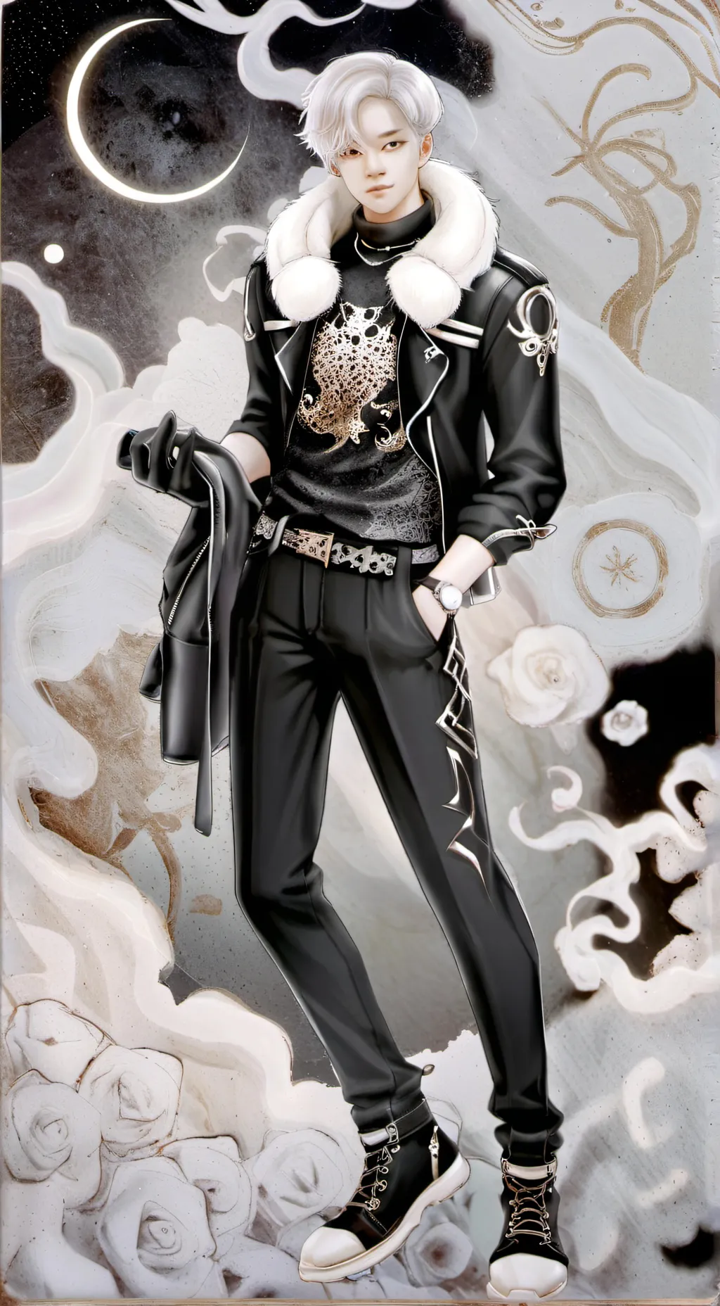 ai character: Lendale Gibson  background