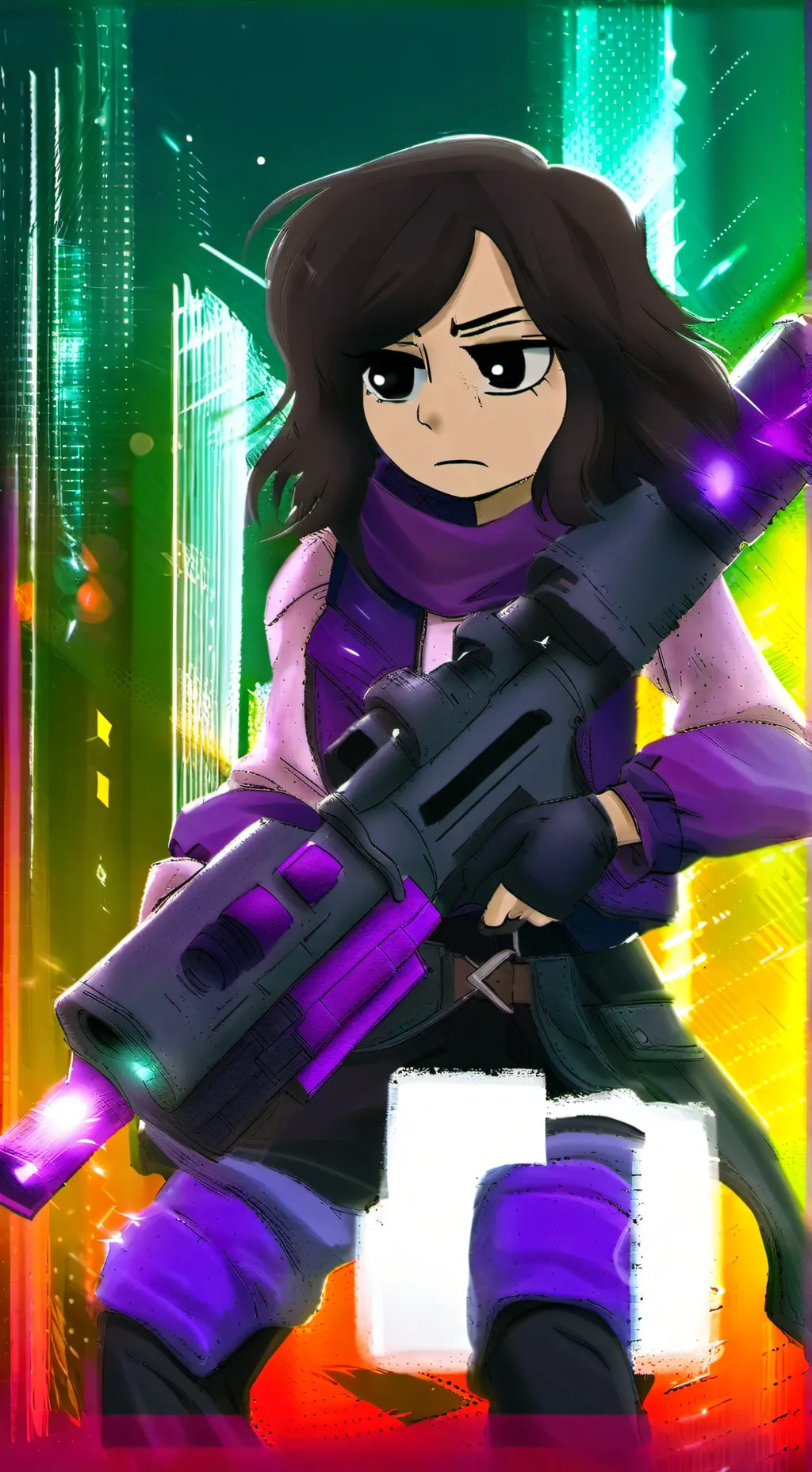 ai character: character crush background