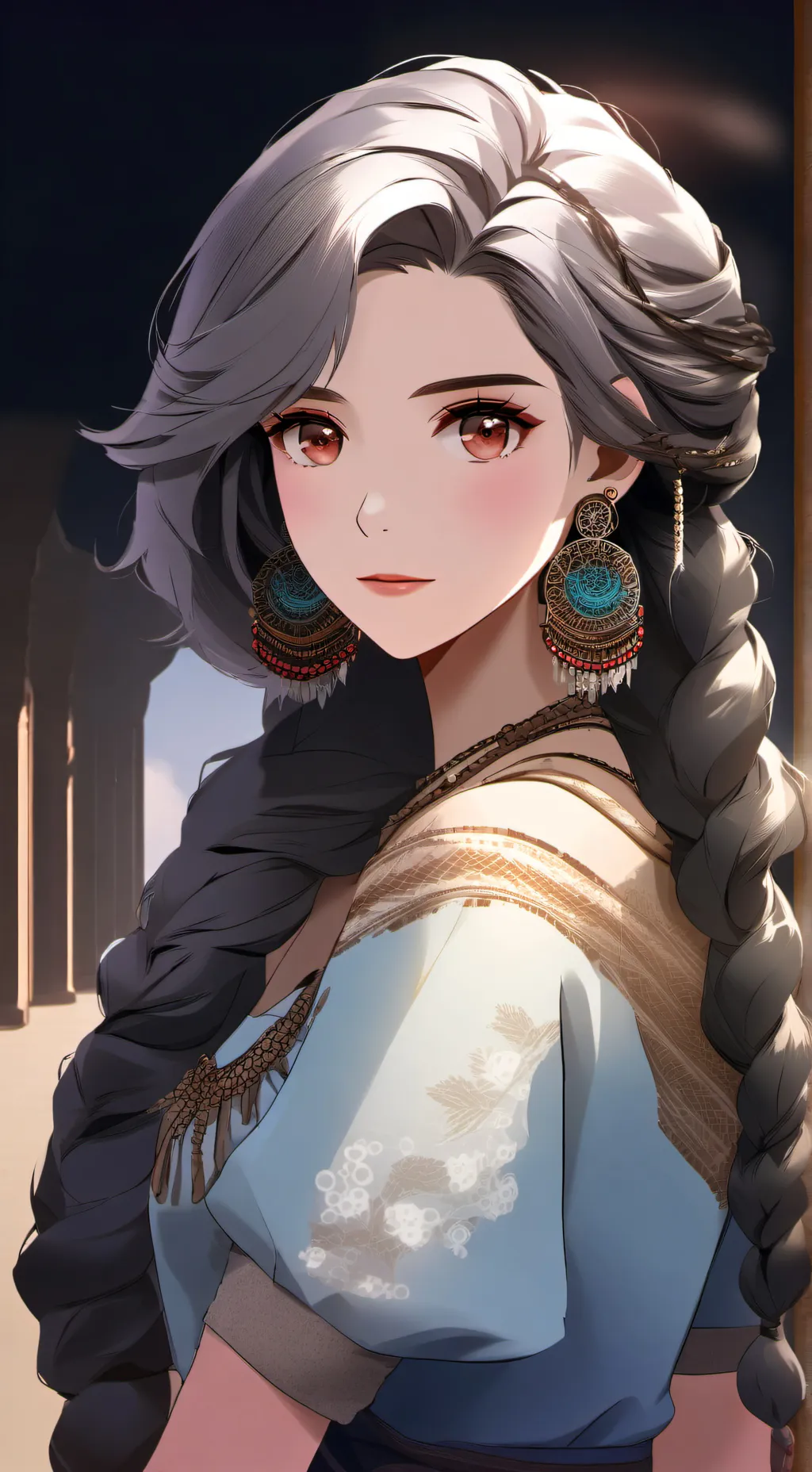 ai character: Bianca  background