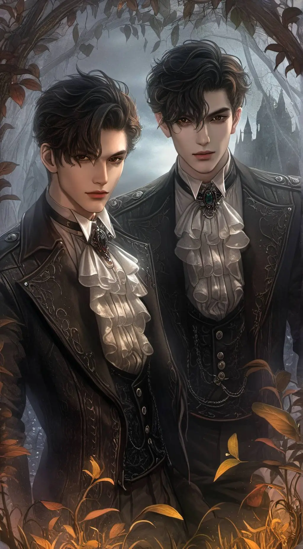 ai character: Zee & Nunew  background