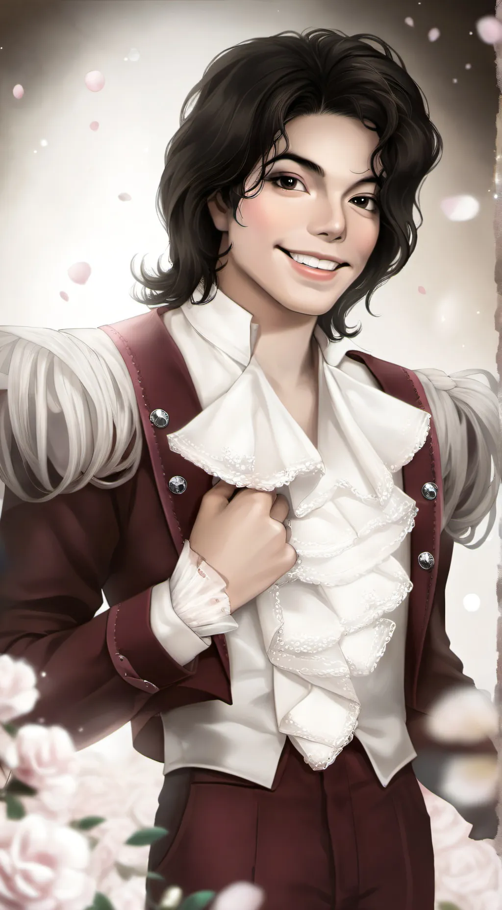 ai character: ~michael jackson~ background
