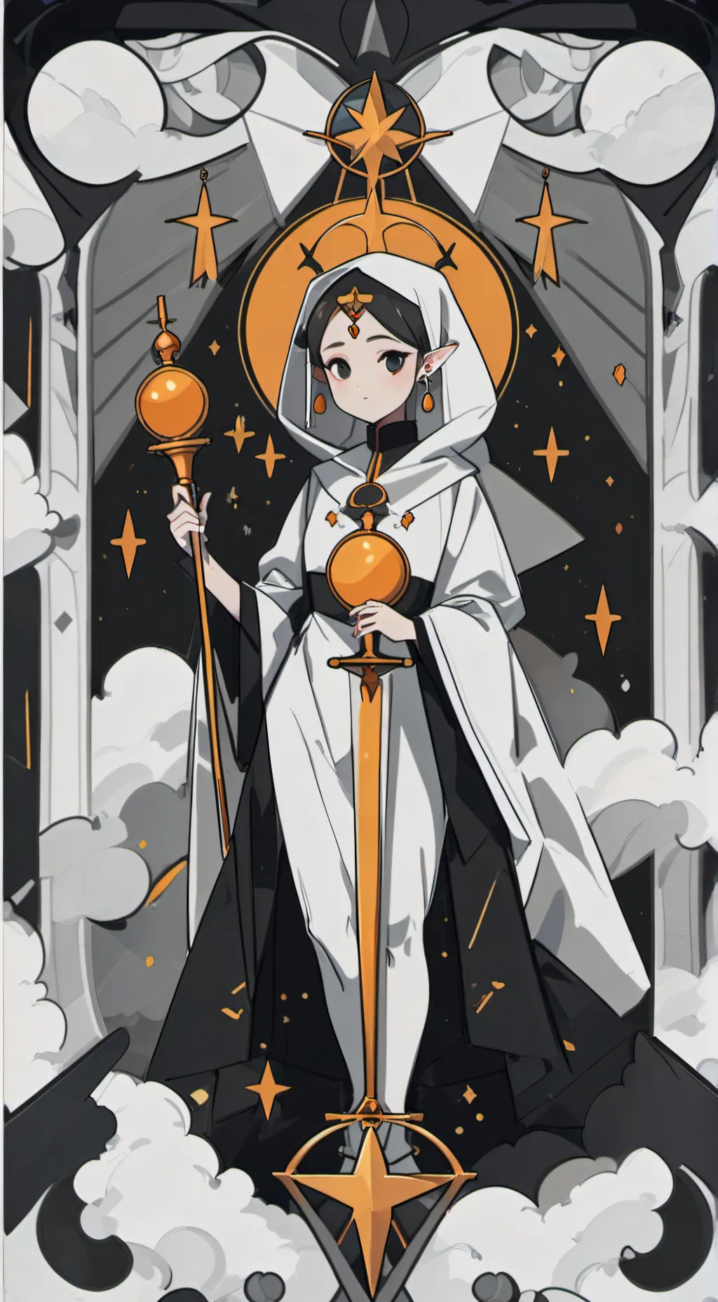 ai character: saneoba  background