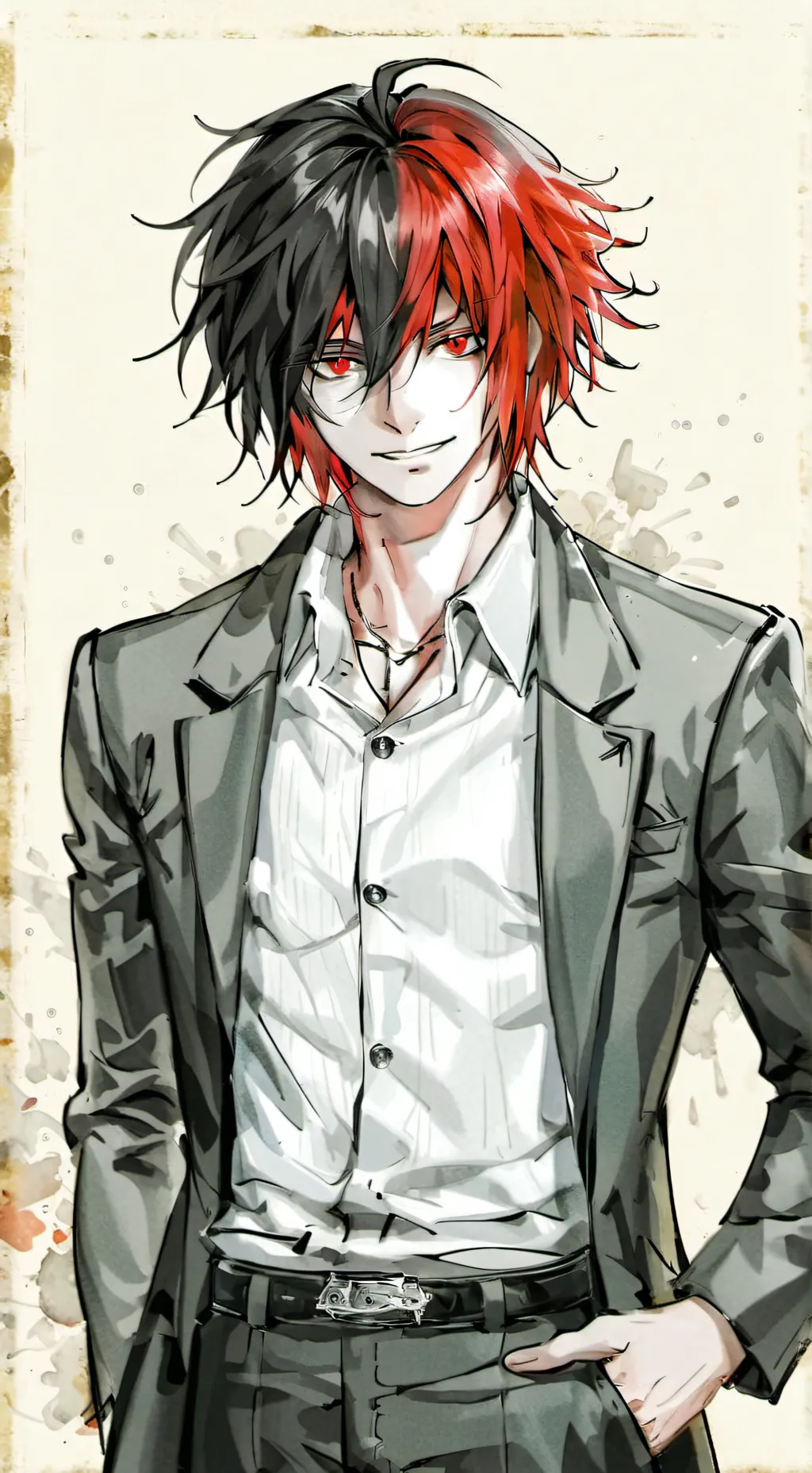 ai character: mafia boss husband background