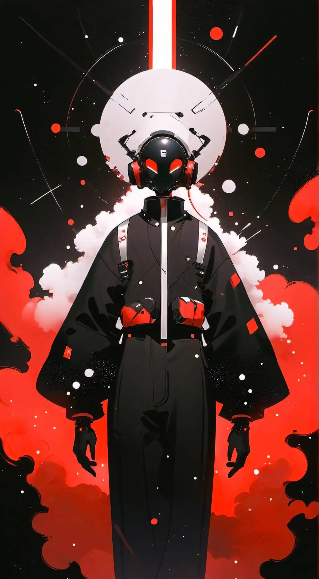 ai character: †Galaxia roja† background