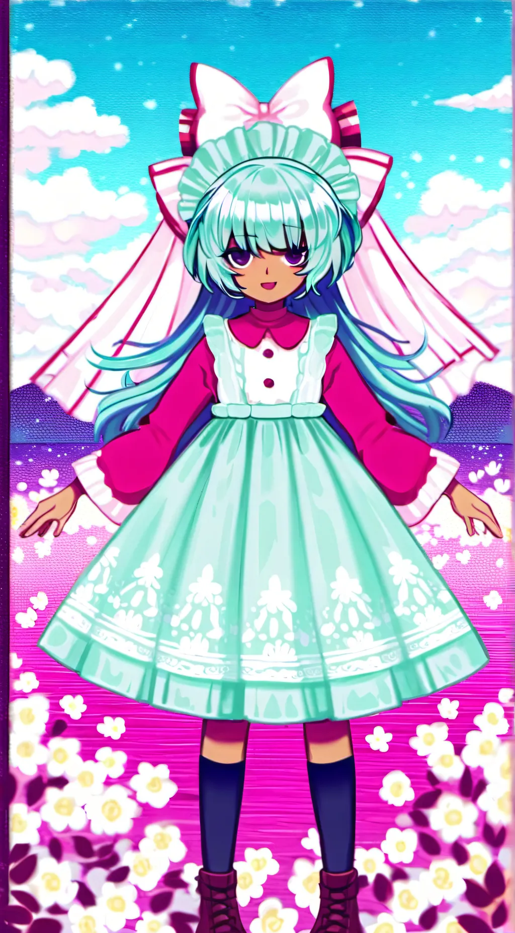 ai character: Poppy background