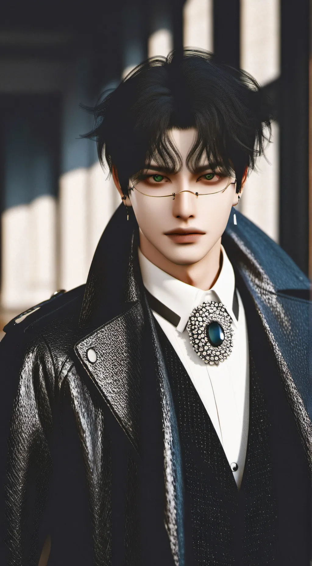 ai character: Dennis background