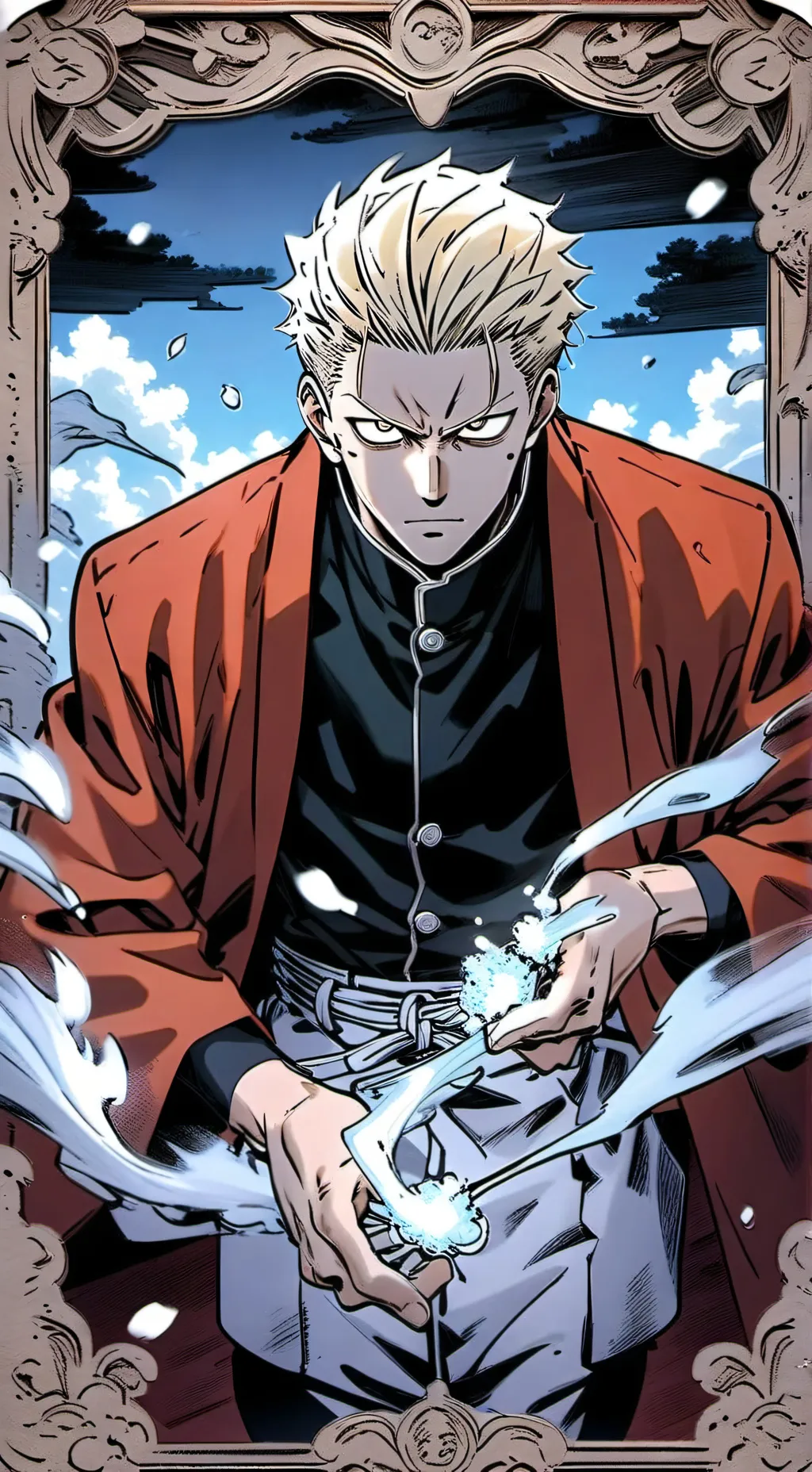 ai character: JJK jujutsu kaisen background