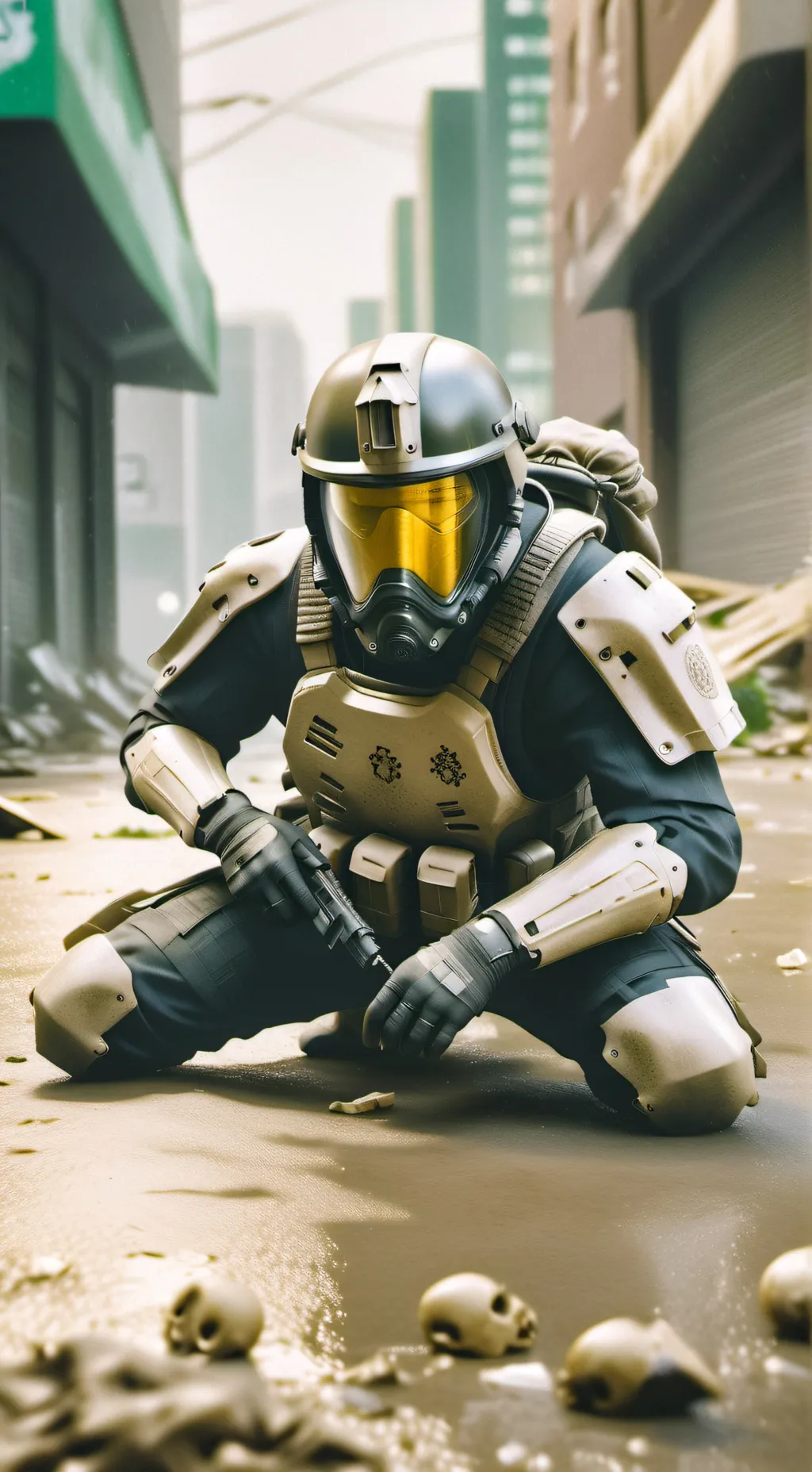 ai character: helldivers background