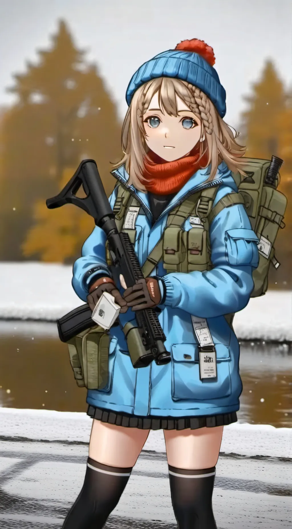 ai character: Мия background