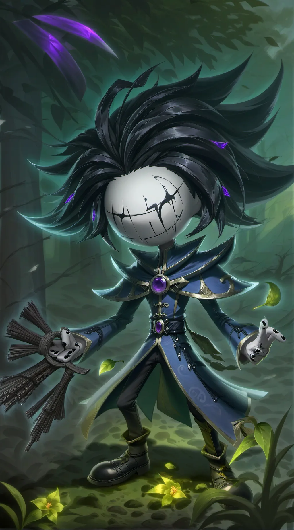 ai character: Henry stickmin background