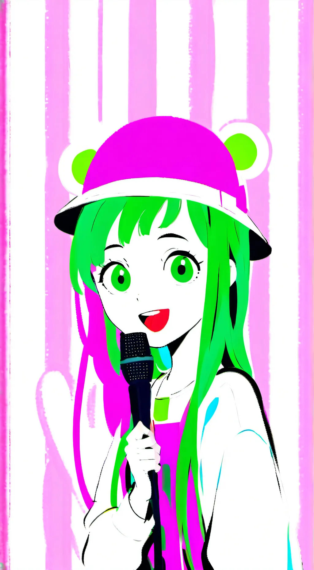 ai character: 21???? background