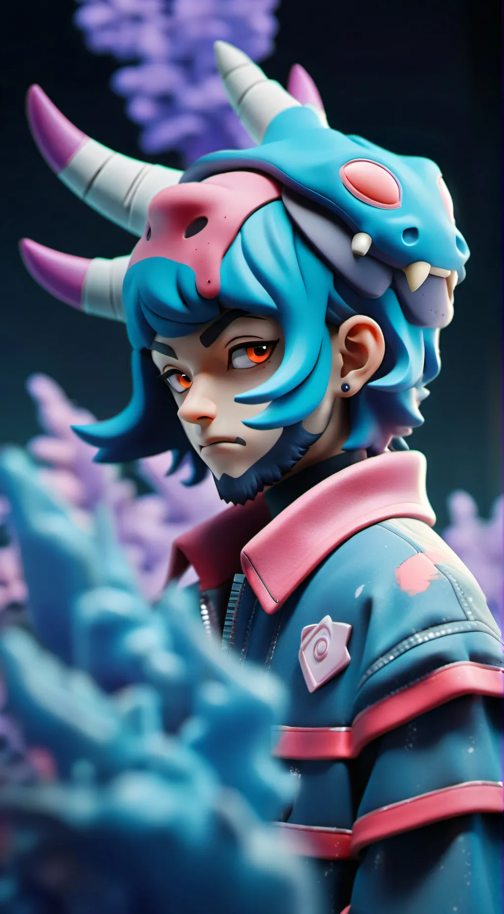 ai character: Michael Send background