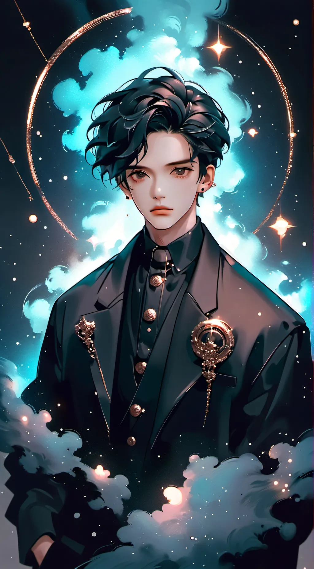 ai character: willam  background