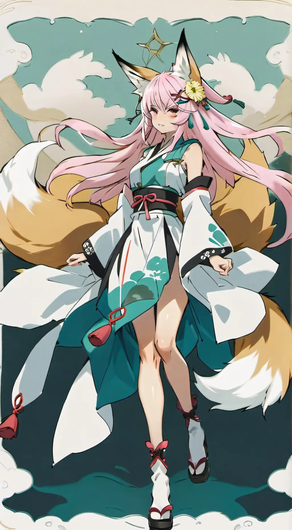 ai character: luna background