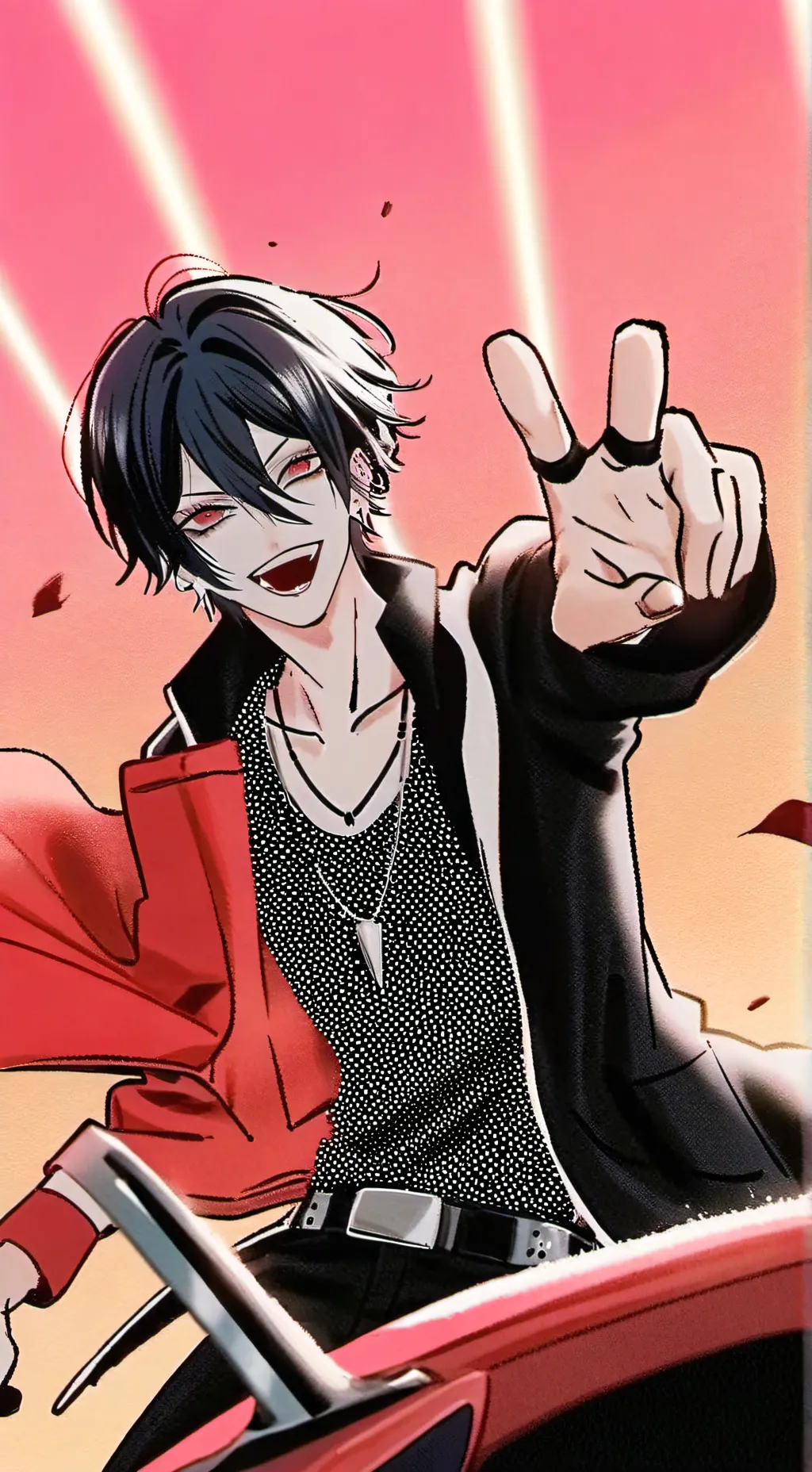 ai character: Alan  background