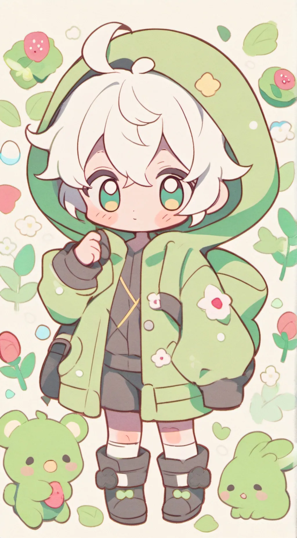 ai character: Aaron background