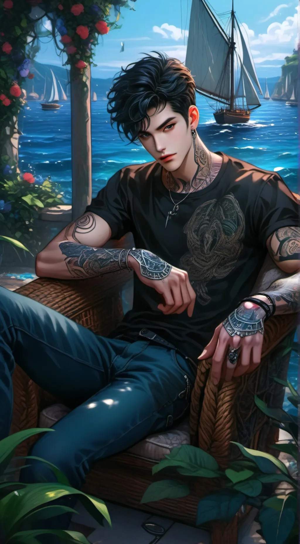 ai character: William background