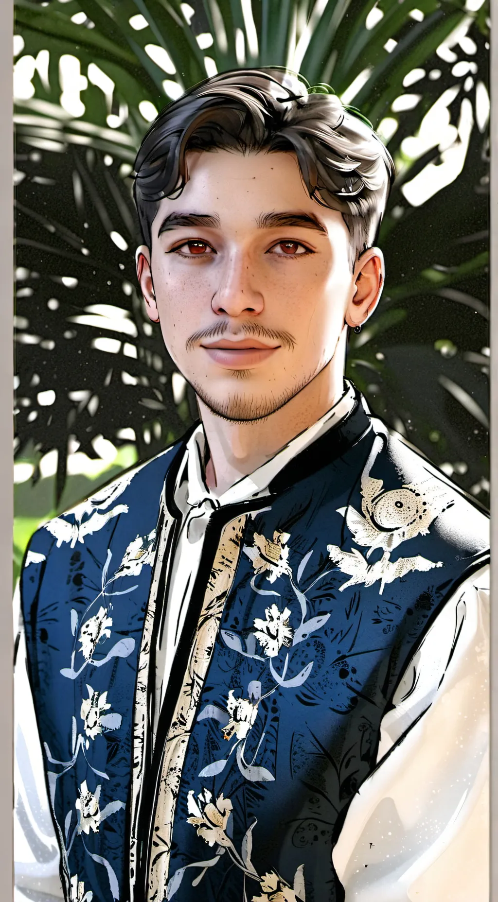 ai character: kauan Henrique  background