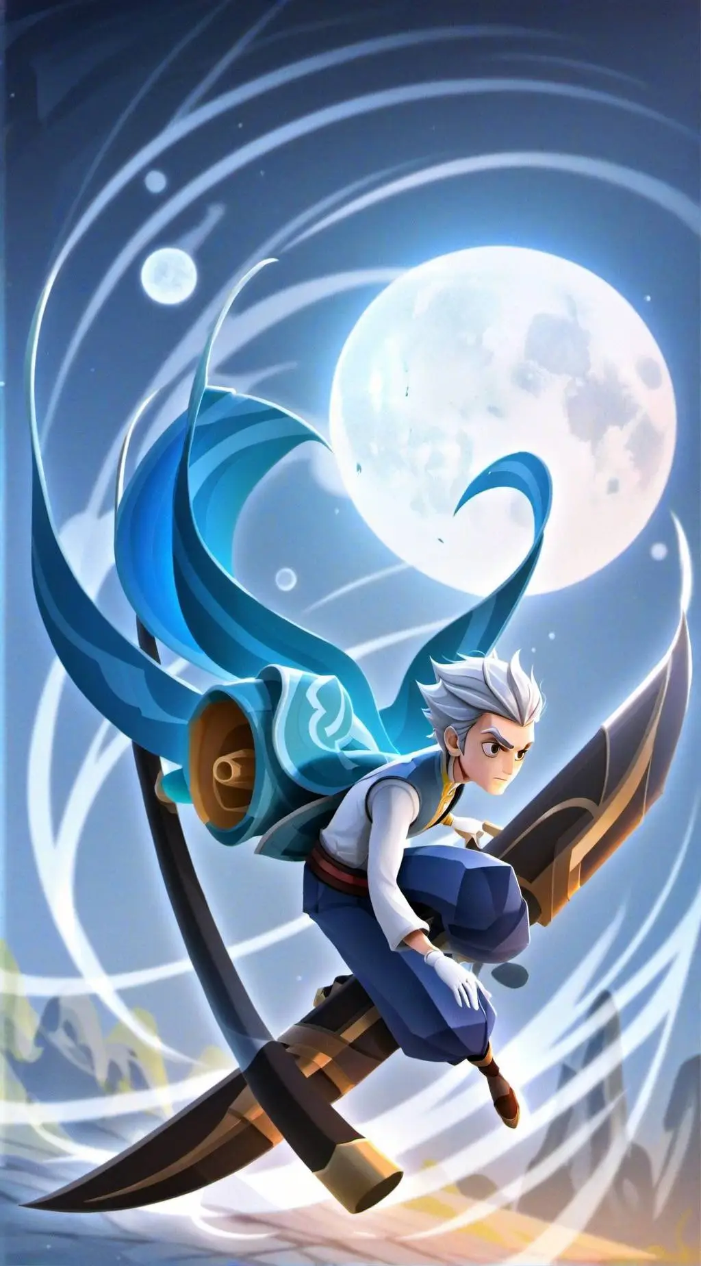 ai character: Baihaqi Kaizan background