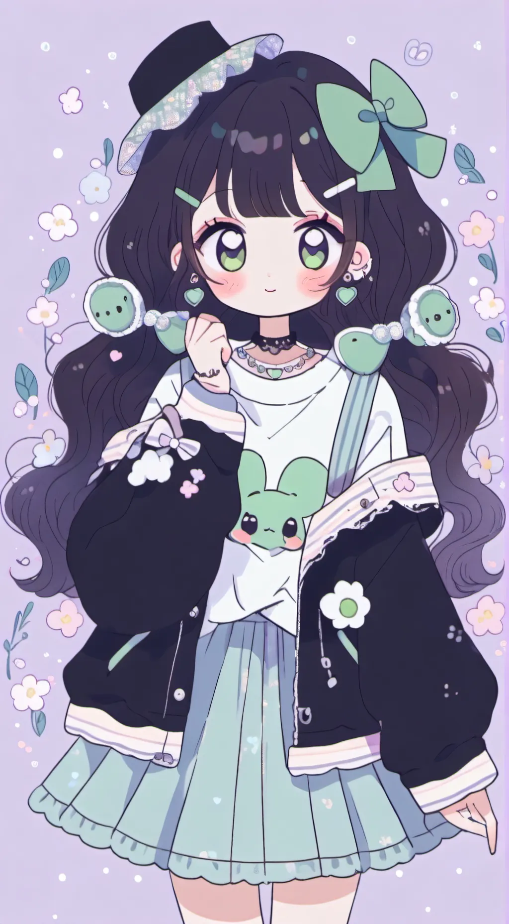 ai character: DW Vee background