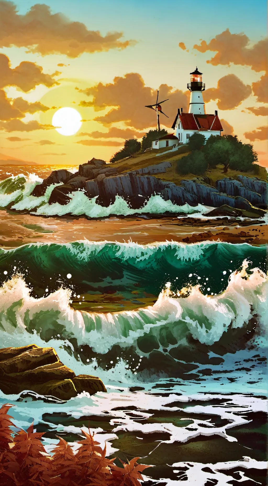 ai character: gd leave,s background