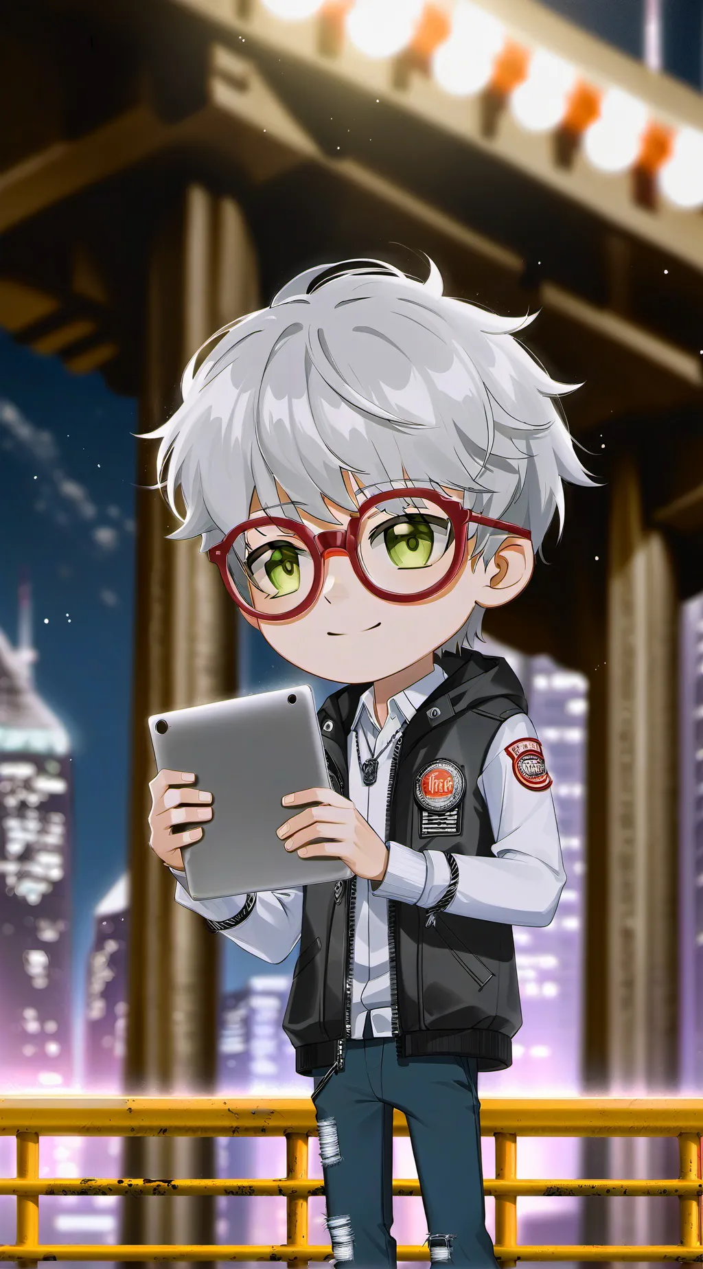 ai character: The Code Tycoon background