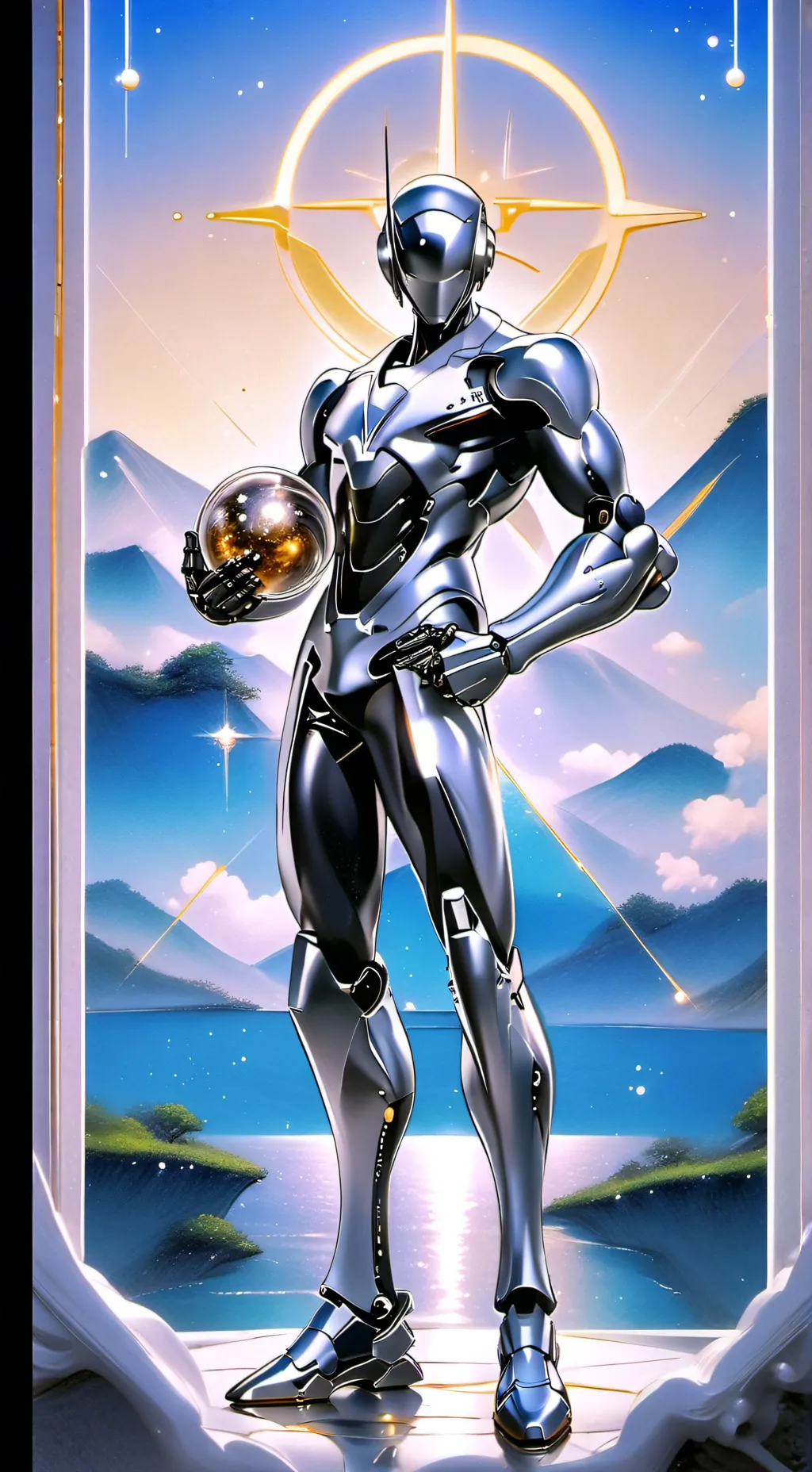 ai character: Search Engine background