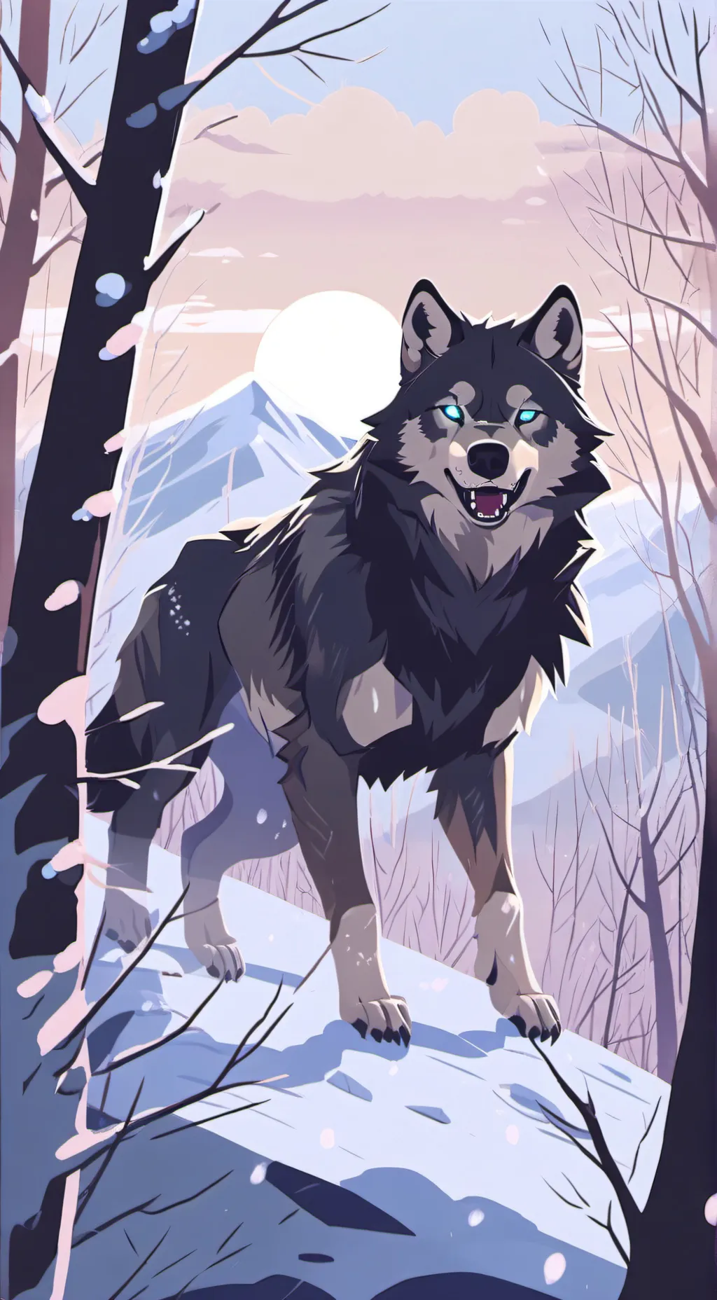 ai character: hybrid infection background