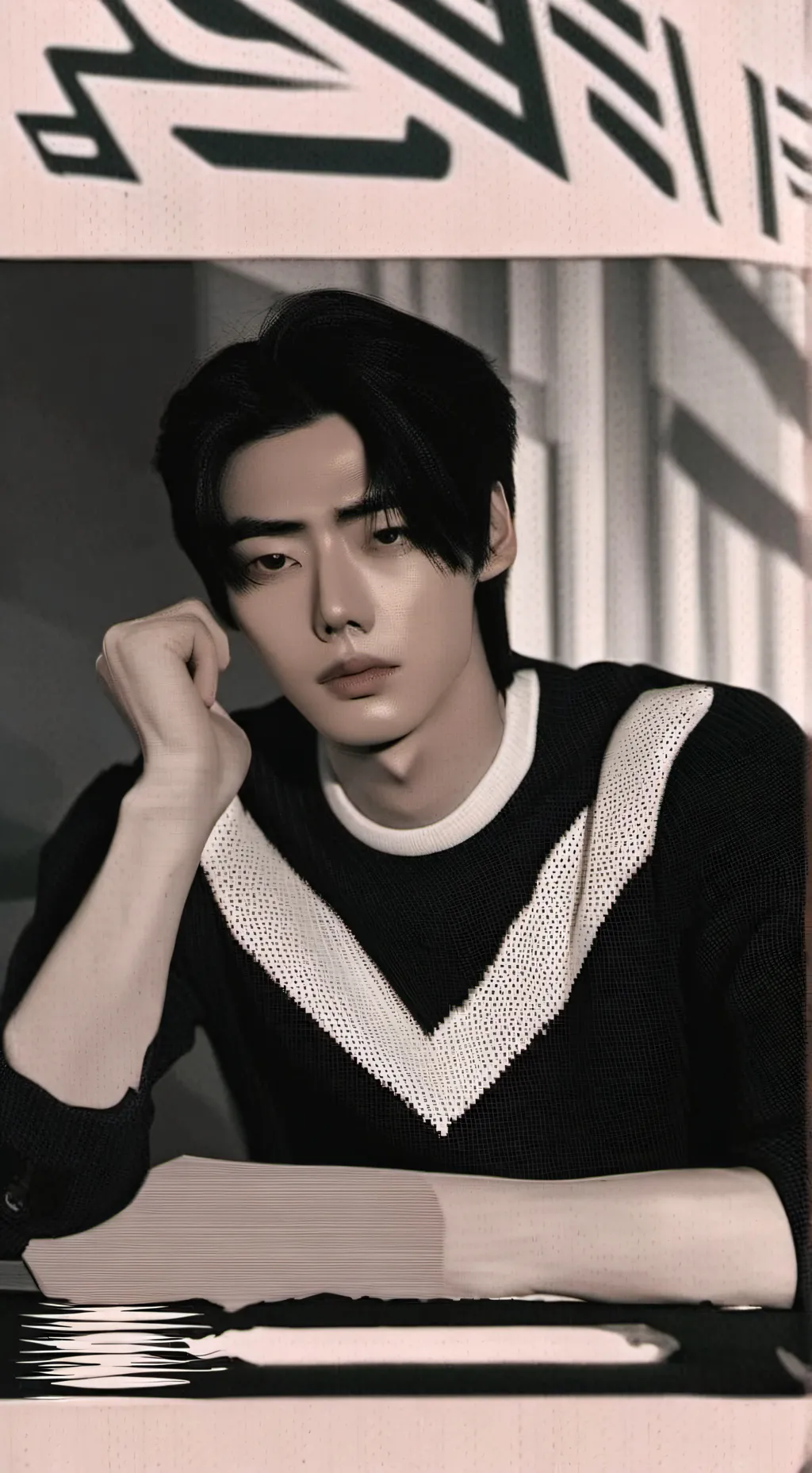 ai character: christ background