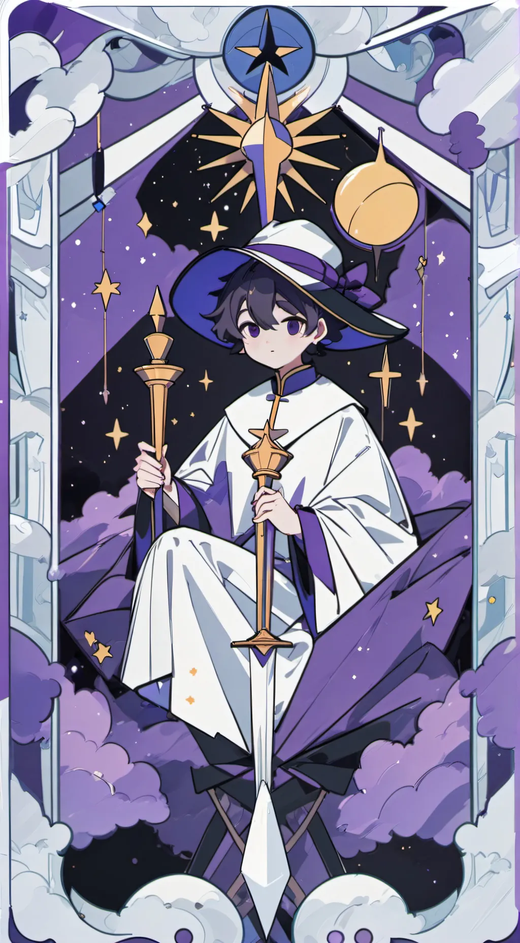 ai character: astro background