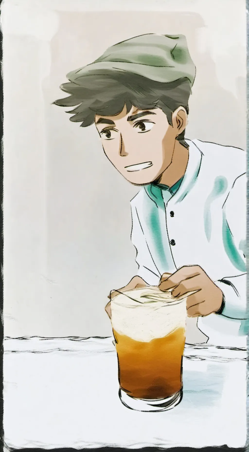 ai character: Tunner Sprunki  background