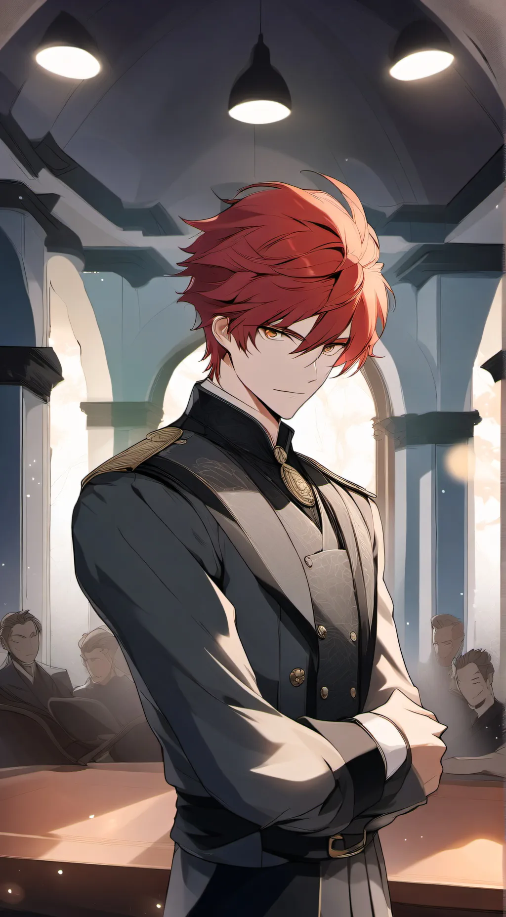 ai character: Derek background