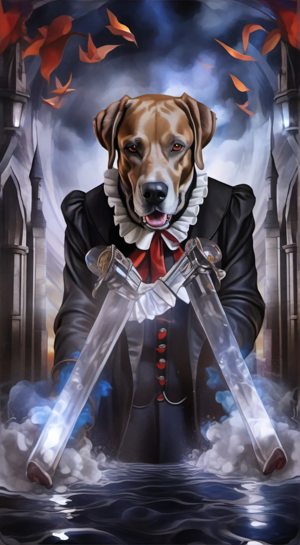 ai character: perrovampiromonach background