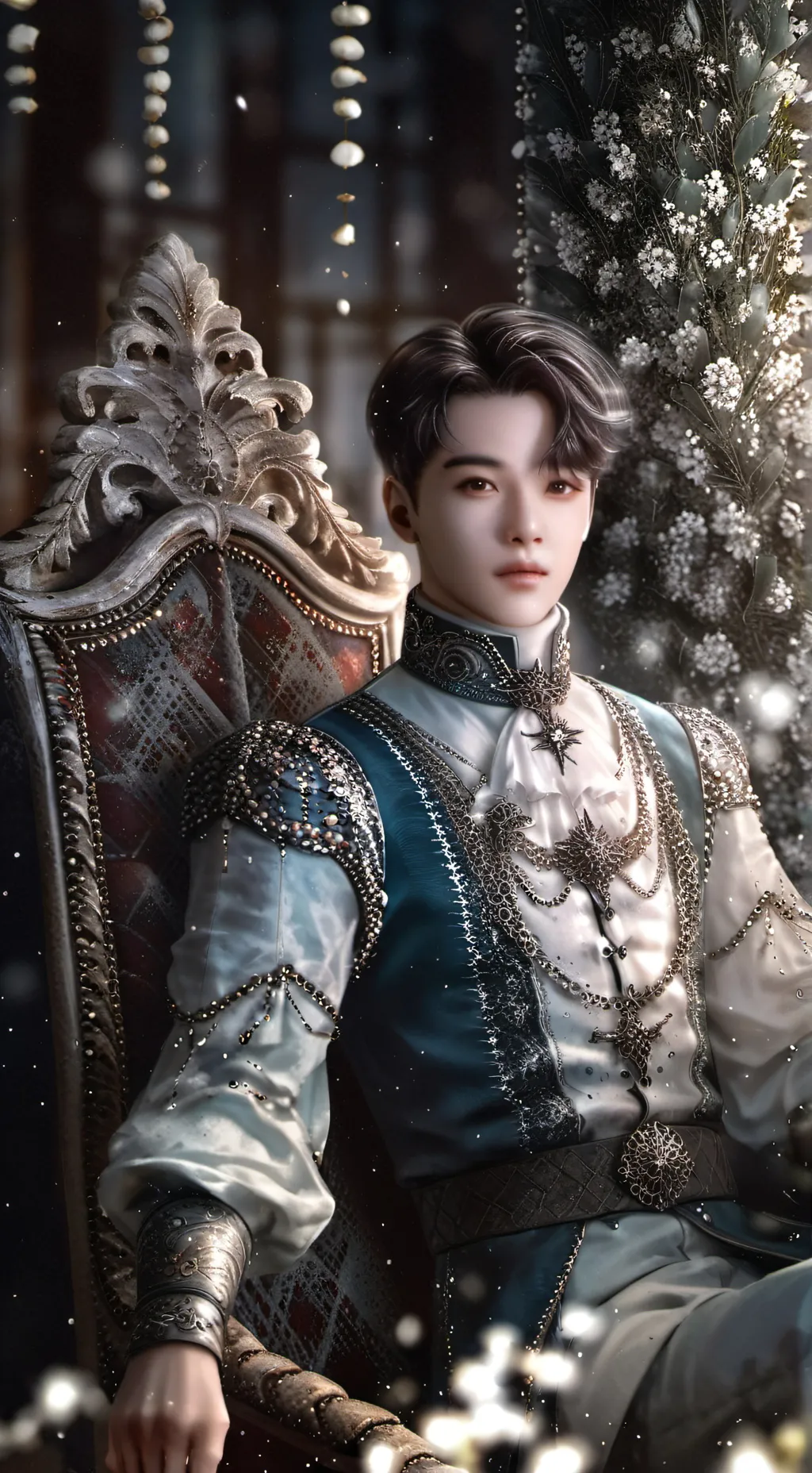 ai character: BTS  background