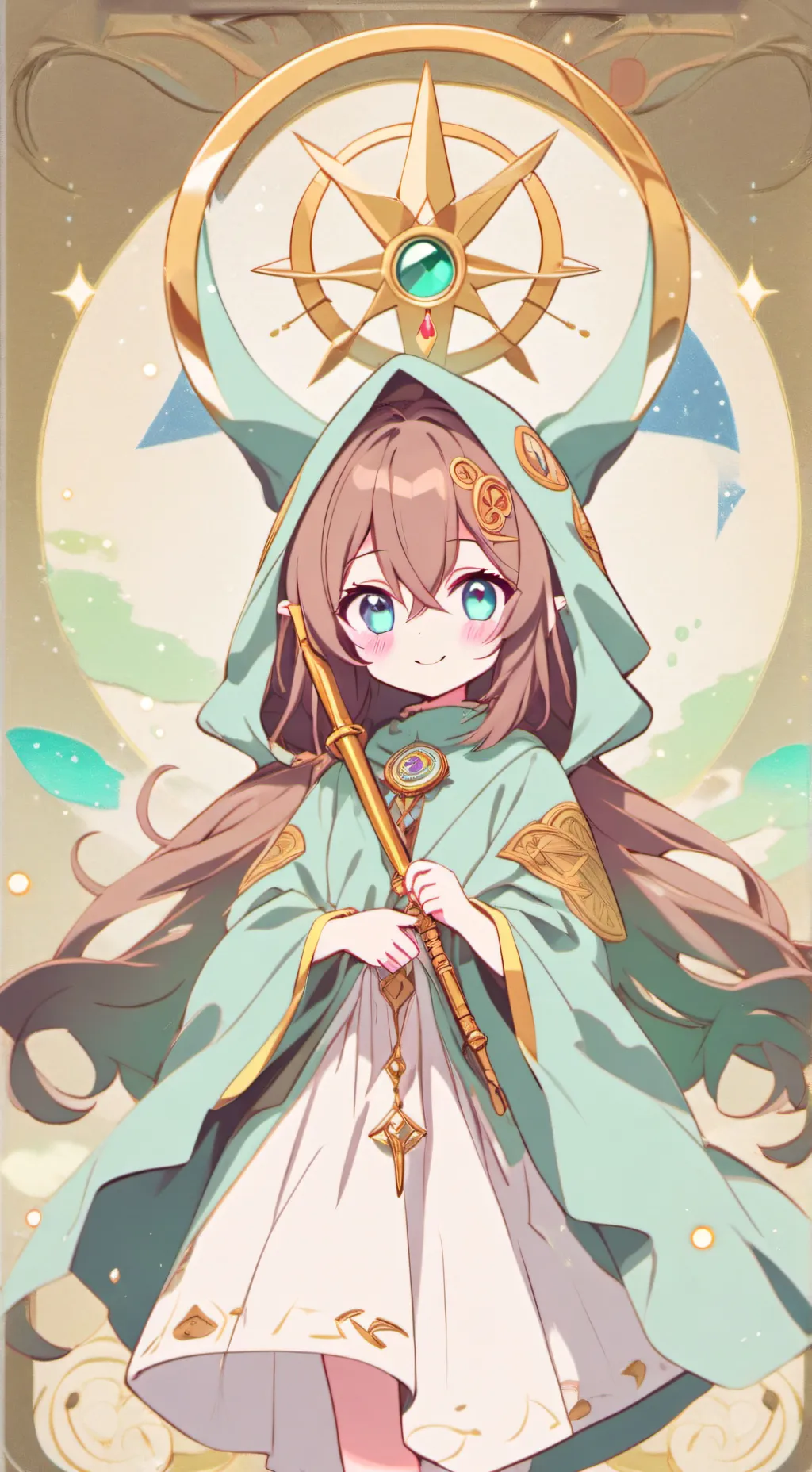 ai character: Aria background