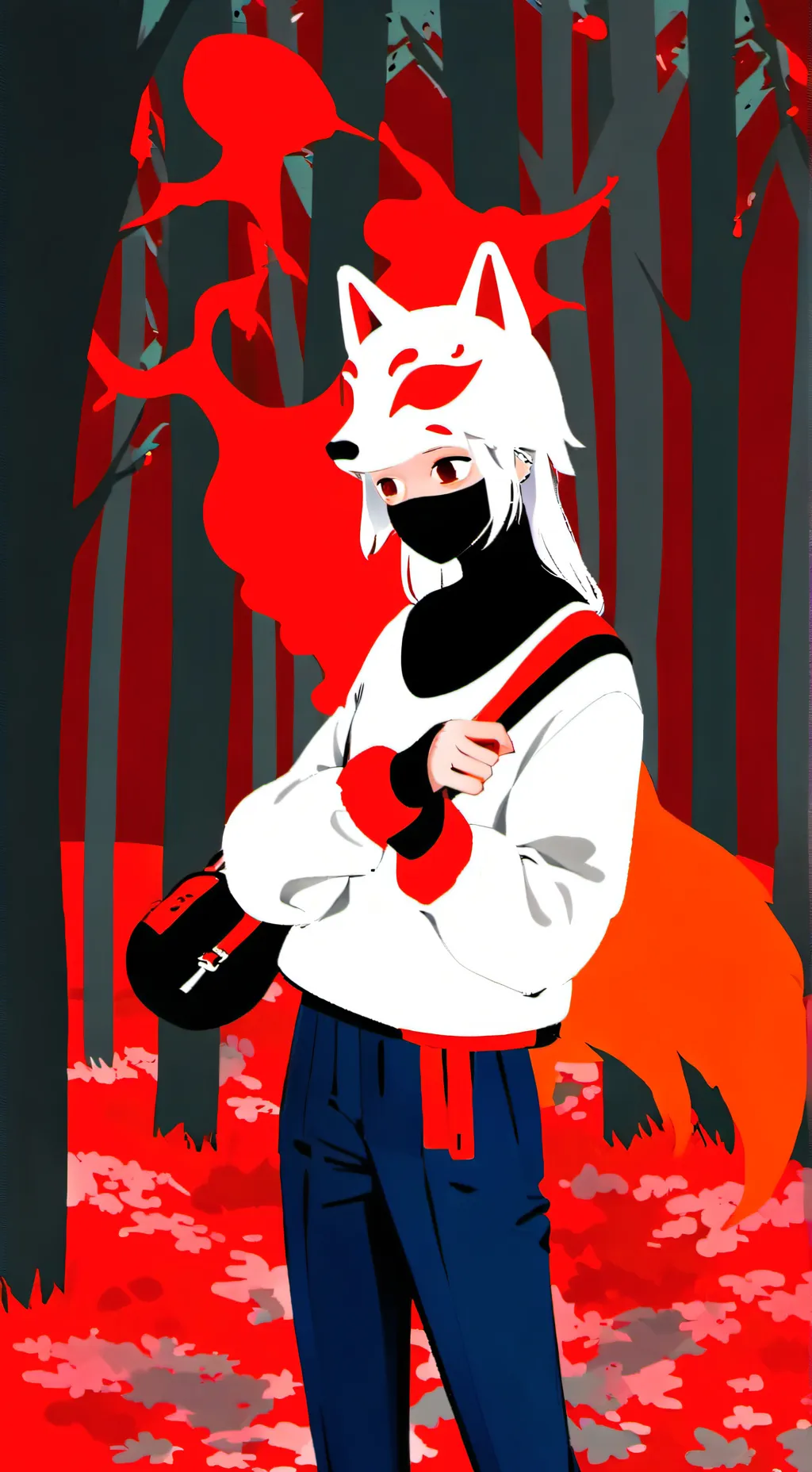 ai character: I NEED TALKIE IDEA background