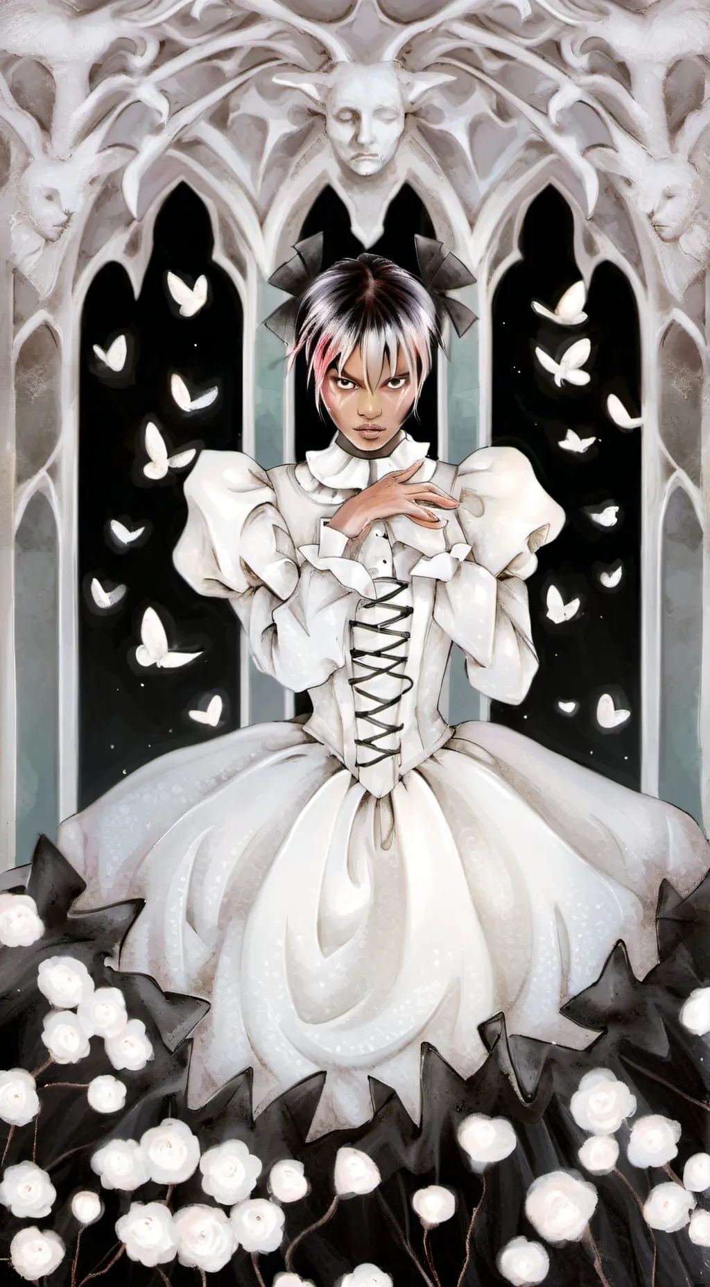 ai character: fat background