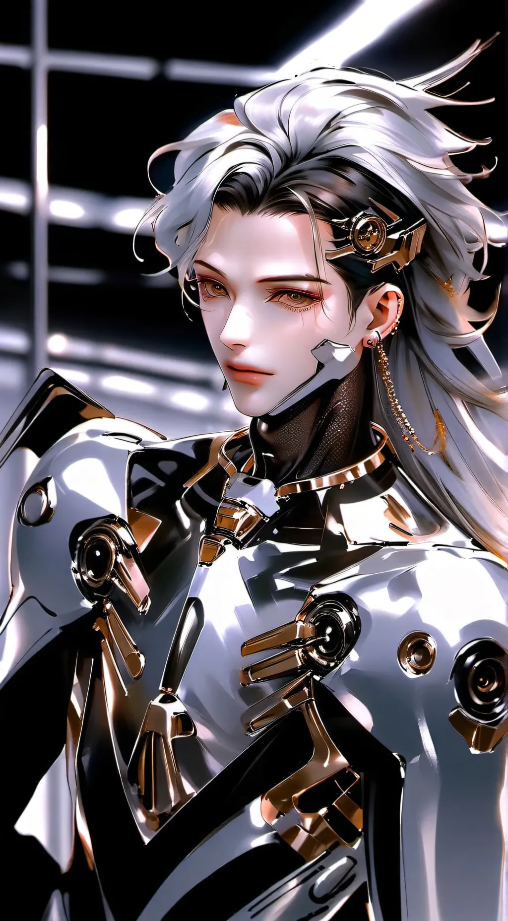 ai character: Tele x lily background