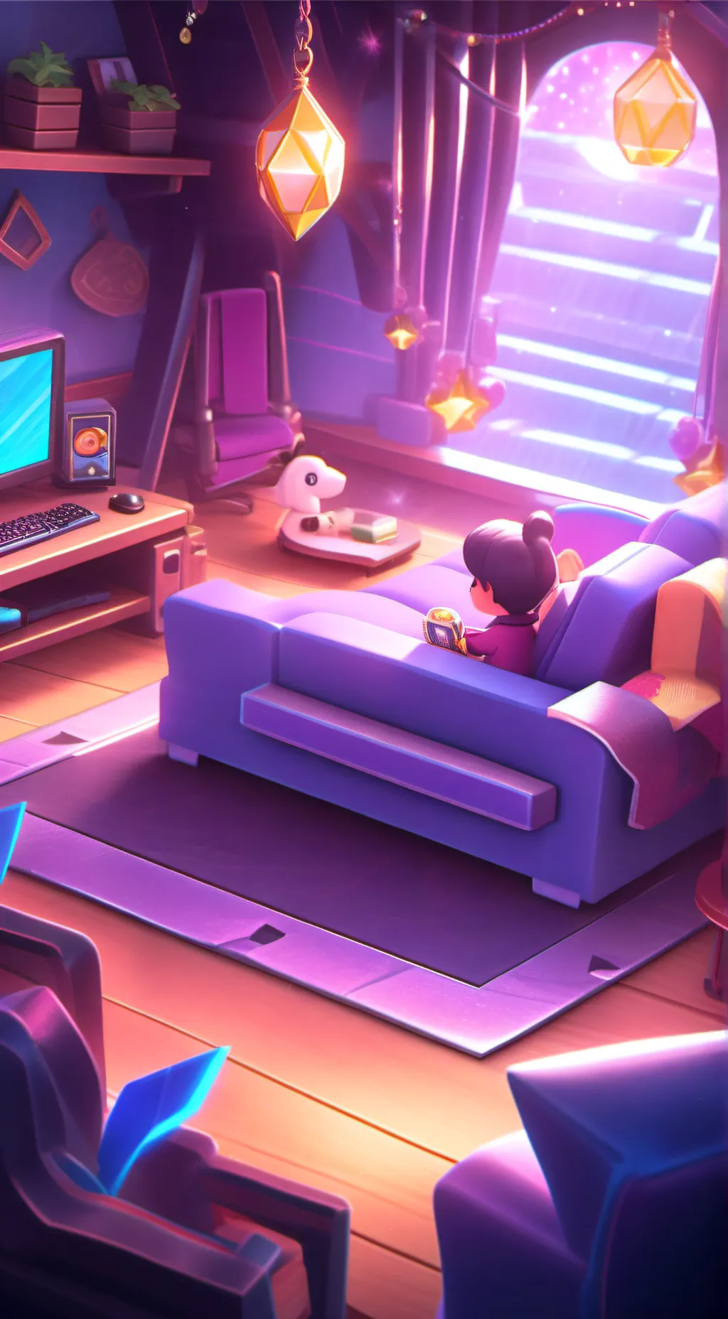 ai character: ... background