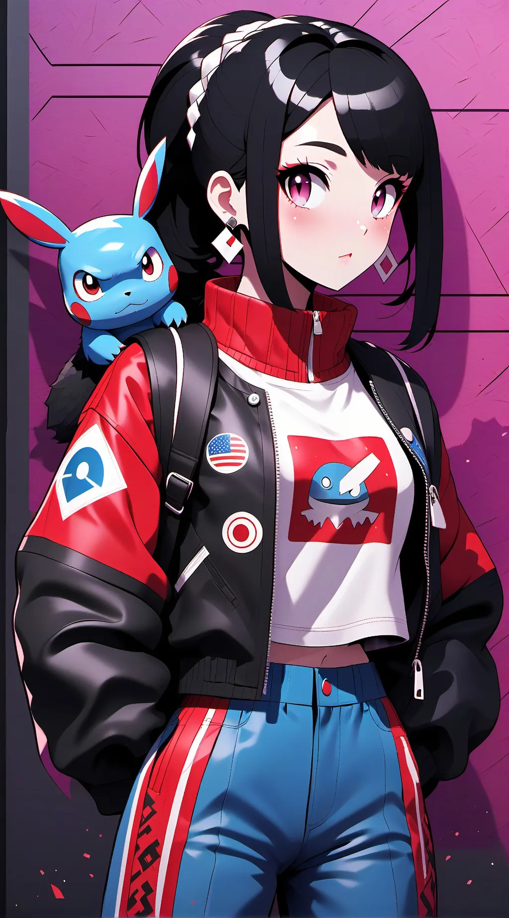 ai character: Pico x you  background