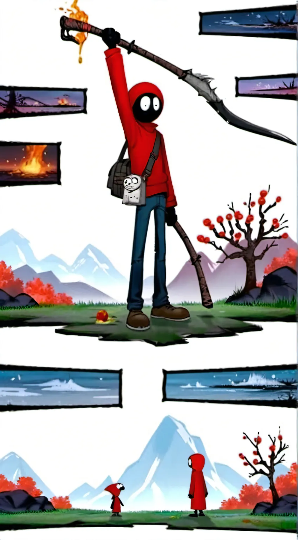 ai character: henry stickmin background