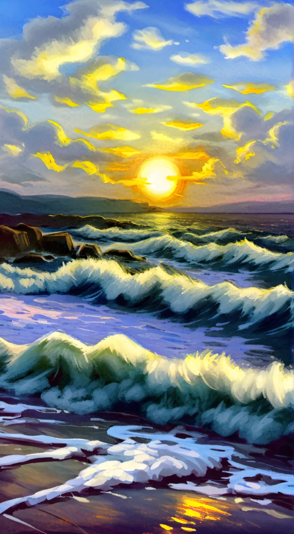 ai character: Md background