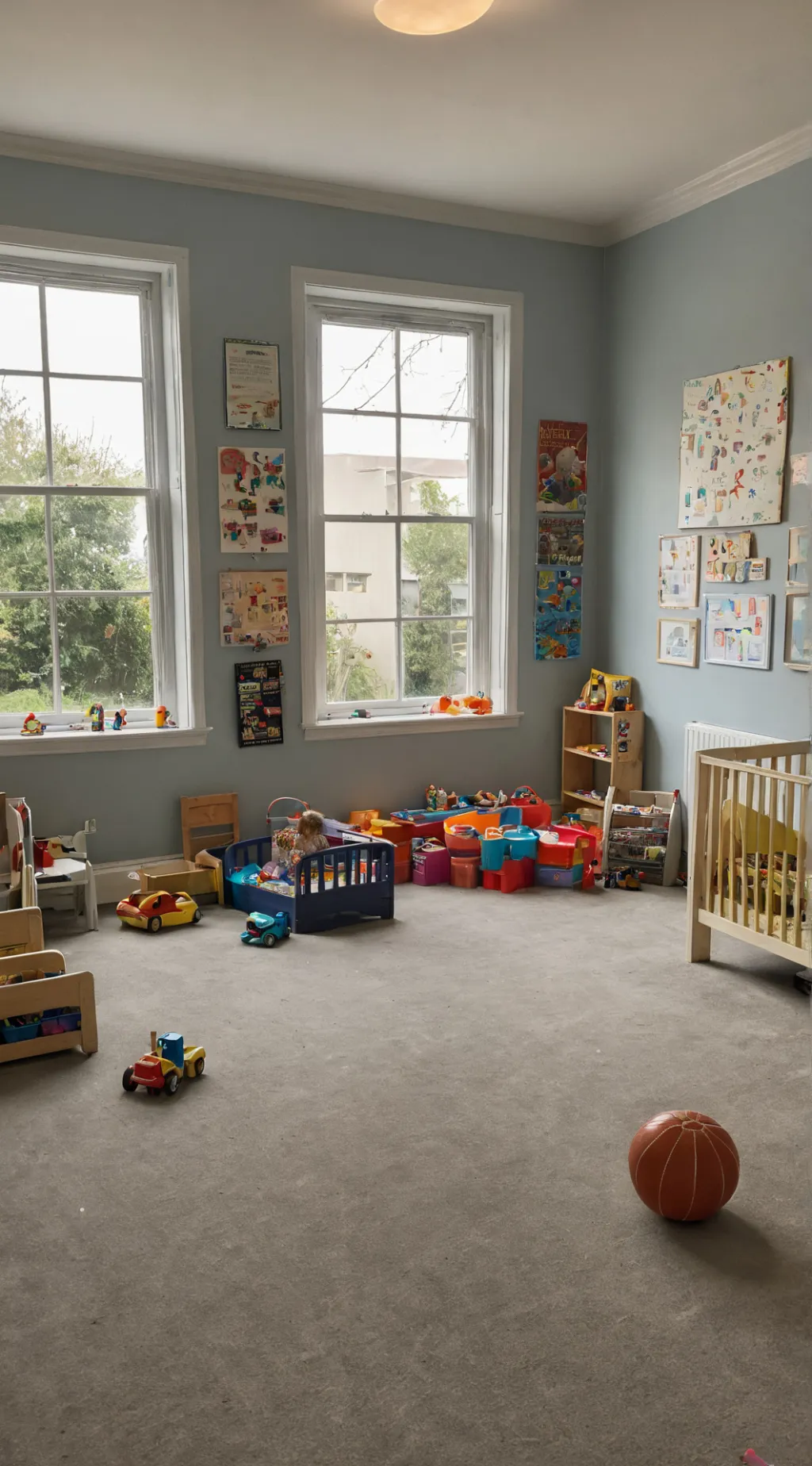 ai character: GNR Daycare background