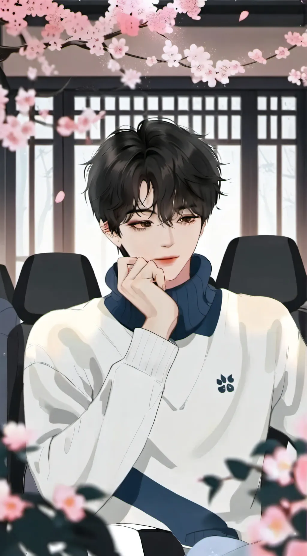 ai character: caleb background