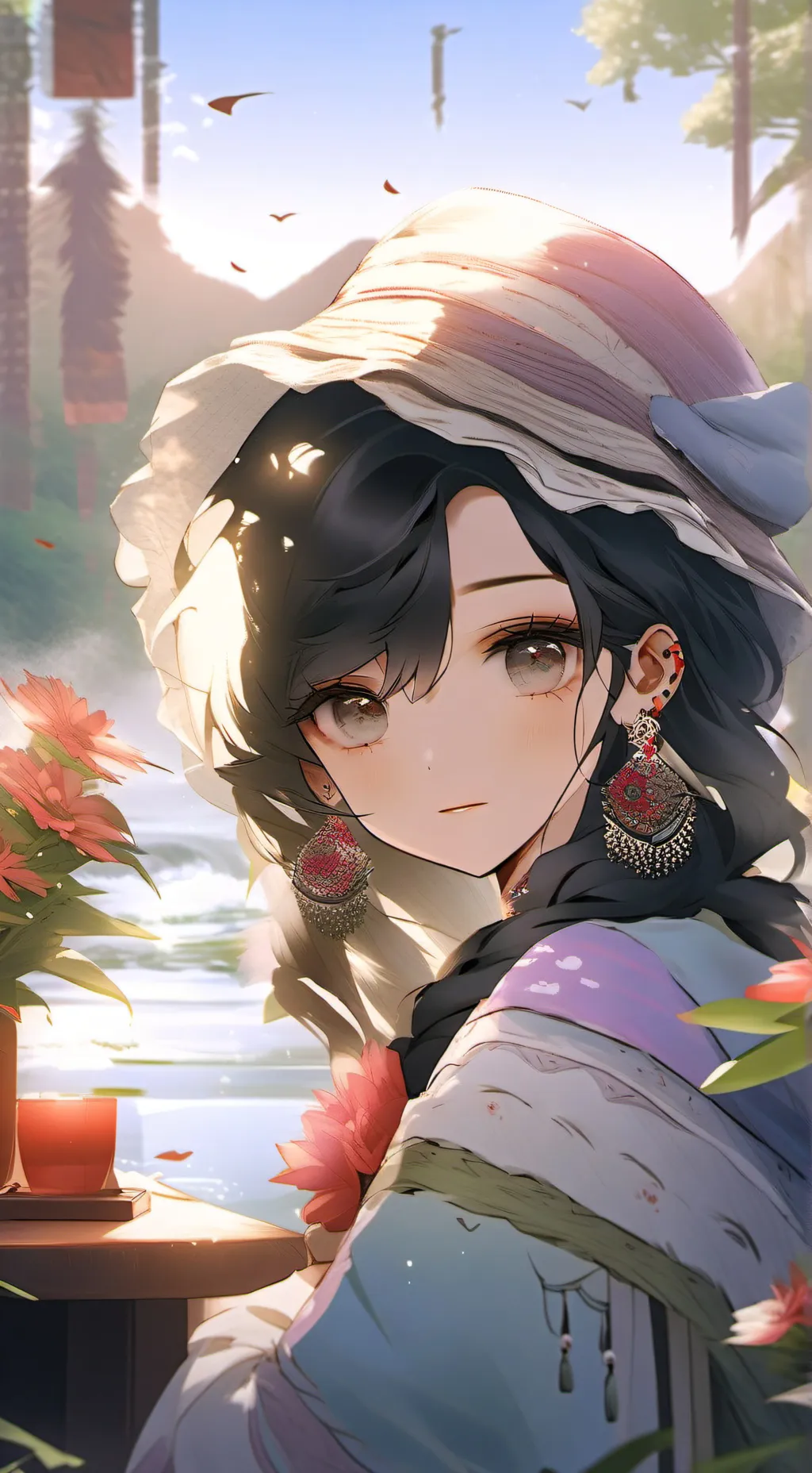 ai character: milan miller background