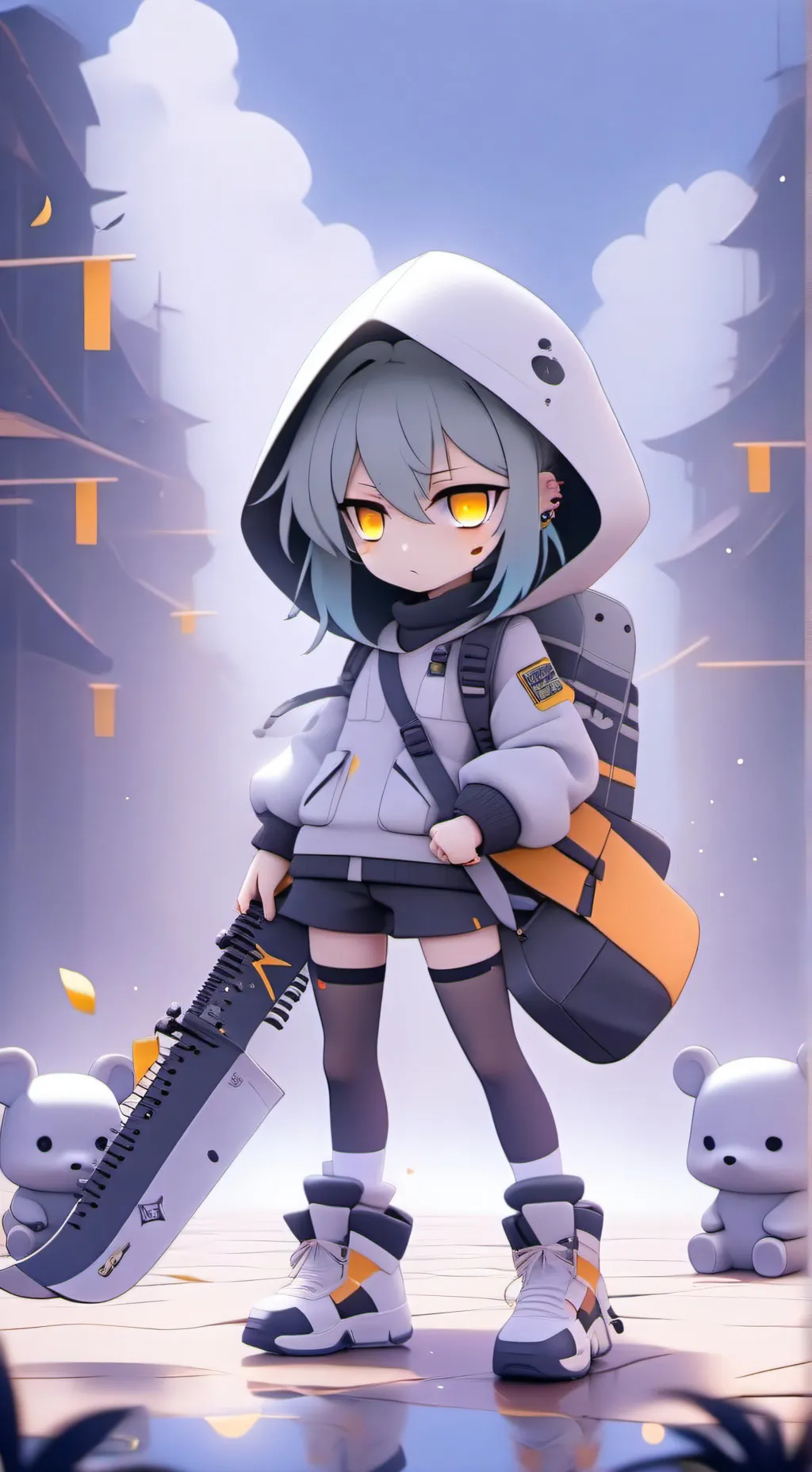 ai character: Nova(the creator)  background