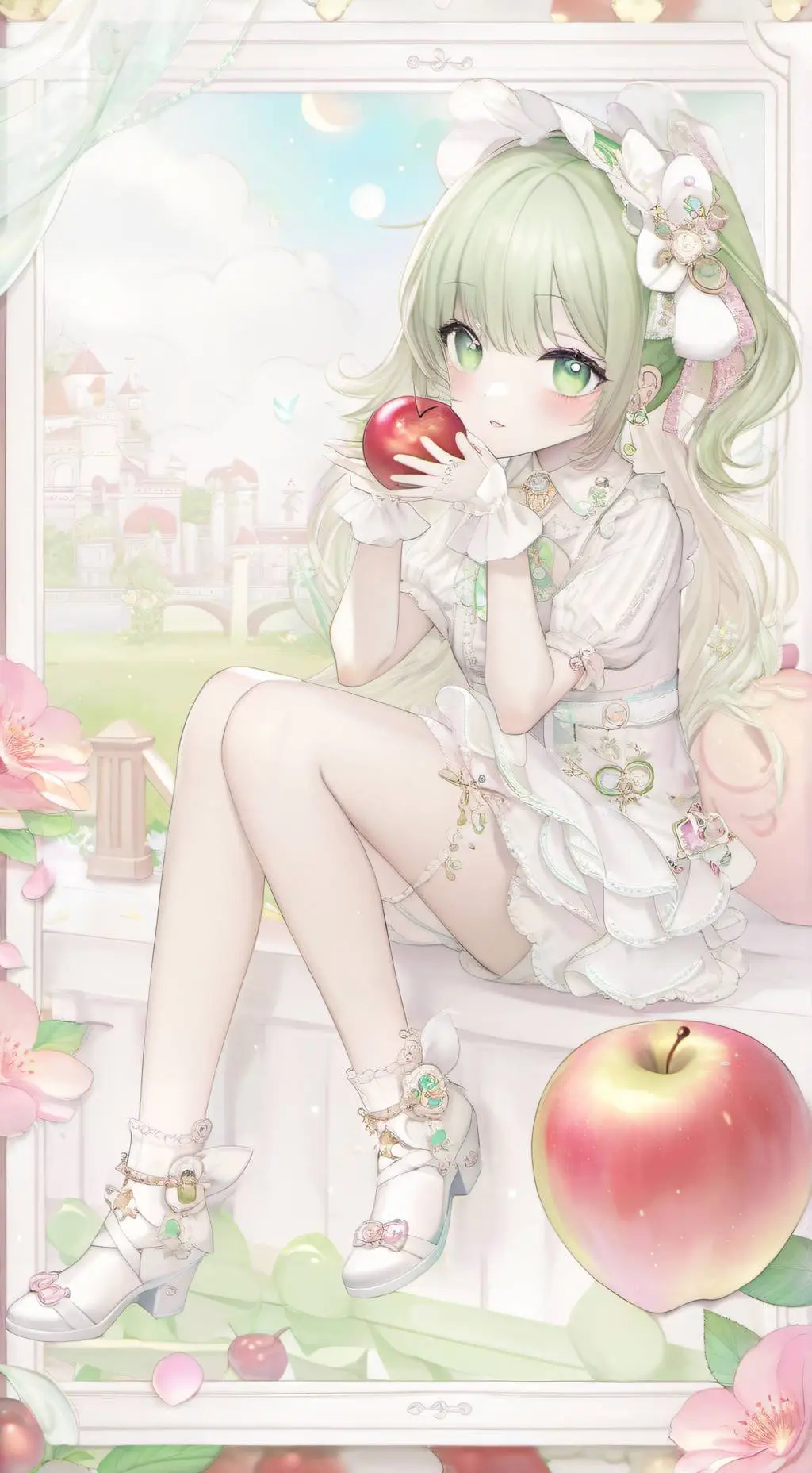 ai character: esmeralda background