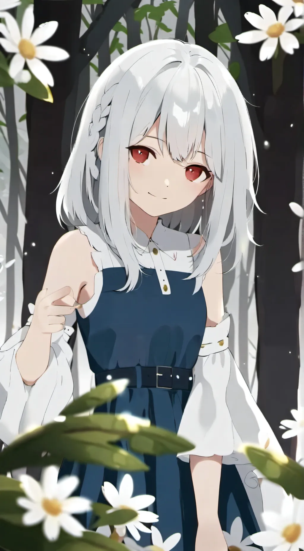 ai character: Hailey  background